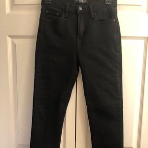 Just Black high rise crop jeans